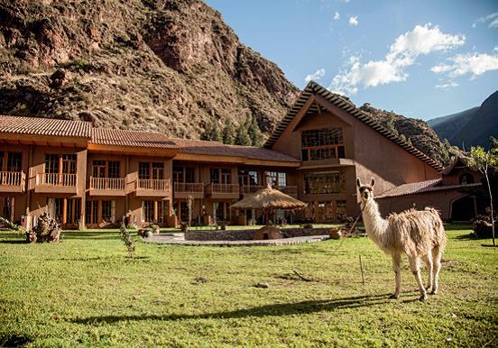 Unterkunft auf dem Lares Trek: unbeschreibliche Lage - Natur und Kultur aktiv erleben! Foto Mountain Lodges