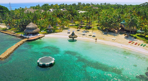 Eine Reise durch Peru kann auch am Strand von Kolumbien enden