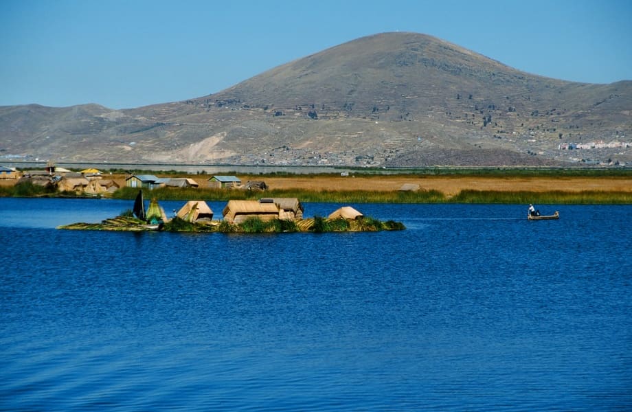 Ausflug auf dem Titicacasee in Peru