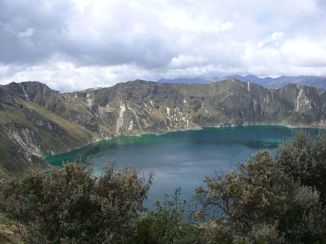 Wanderung um die Lagune Quilotoa