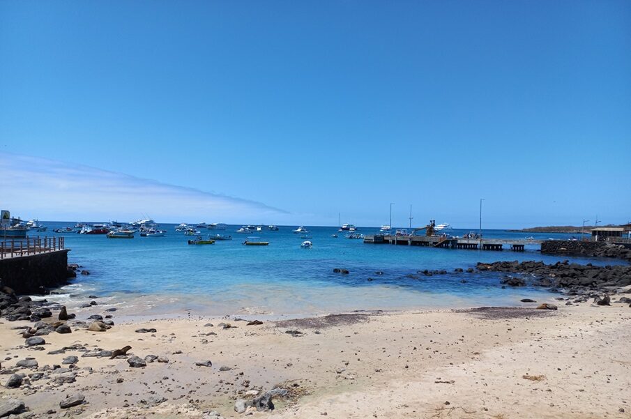 Insel San Cristobal, Hafen von Puerto Baquerizo Moreno